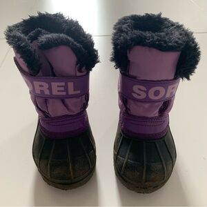 Sorel Toddler Snow Commander Waterproof Winter Boots | Size 8